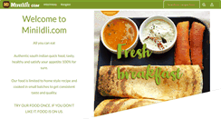 Desktop Screenshot of miniidli.com
